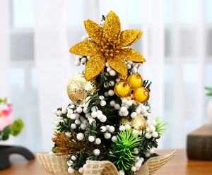 Mini ornement d'arbre de Noël créatif de 20cm, cadeau écologique pour enfants, décoration de petit arbre de Noël - Product Image 3