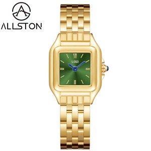 Orologio da Polso Sottile OEM in Oro, Montre Luxe Femme con Quadrante Quadrato, Orologio al Quarzo per Donne, Design Classico di Lusso - Product Image 5