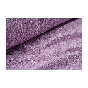 Tissu Tweed Fantaisie Coréen Haut de Gamme Lavande Pâle avec Fil Métallique Noué Texturé – Textile Tissé Personnalisé OEM & ODM - Product Image 3