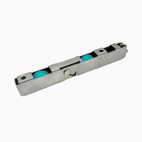 Roue à rouleaux coulissante pour fenêtre et porte Portes et fenêtres à haut roulement Acier inoxydable 304 Double rouleau