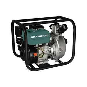 GRANDFAR GF-HP Série à faible bruit haute pression à essence pompe à eau submersible pompe à moteur à essence pour lavage de voiture d'irrigation machine