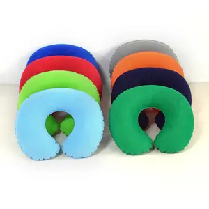 New Arrive Half Round inflatable travel neck pillow