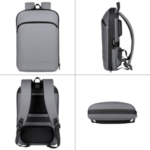 T136 da 16 pollici <span class=keywords><strong>idrorepellente</strong></span> per viaggi d'affari PU <span class=keywords><strong>zaino</strong></span> per Laptop da uomo quotidiano durevole <span class=keywords><strong>zaino</strong></span> per studenti portatile Casual - Product Image 2