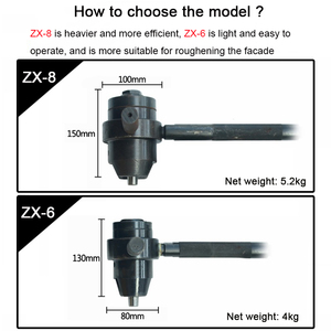 Không khí bơm-powered khí nén búa bê tông scabbler và đục Máy Bush búa - Product Image 5