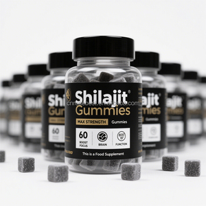Bán buôn OEM Gummy kẹo 3000mg tinh khiết Himalaya shilajit bổ sung nhãn hiệu riêng Vàng Ashwagandha trái cây có hương vị chai - Product Image 4