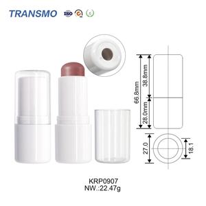 Tubo de Lápiz Labial Blanco Ecológico, Tubos de Bálsamo Labial, Tubo de Lápiz Labial Vacío, Envase Personalizado - Product Image 3