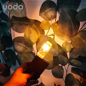 Luz Noturna LED USB com Efeito de Chama Cintilante para Cabeceira/Mesa/Camping/Decoração de Festas, Luminária Portátil de Ambiente, Ideia de Presente - Product Image 3