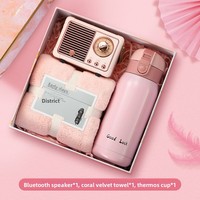 Cadeaux d'entreprise personnalisés avec logo : ensemble d'eau élégant et minimaliste en métal, petits cadeaux pratiques pour événements d'entreprise et clients