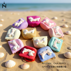 Bolsa Larga para Perros con Aplique de Perro, 12x14 cm, Accesorio de Playa - Product Image 2