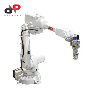 ABB6軸自動ロボットアームファイバーレーザー溶接機