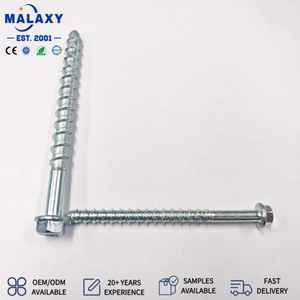 Vis d'ancrage à tête hexagonale galvanisée à chaud Malaxy, type <span class=keywords><strong>cale</strong></span> pour béton - Product Image 3
