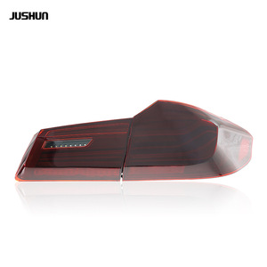 Pour BMW Série 5 G30 18-20 Modification de l'assemblage du feu arrière CSL balayage dynamique RGBLED conduite Streamer couleur de la lentille rouge pour l'arrière - Product Image 5