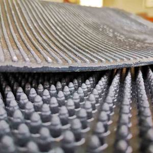 Tapis grattoir en caoutchouc robuste pour chaussures, pour éliminer la boue, l'herbe et la saleté des pieds en extérieur - Product Image 2