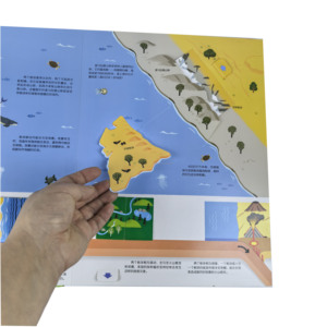 Libro di fabbrica Lift-the-Flap in che modo la terra gestisce un libro di cartone personalizzato - Product Image 5