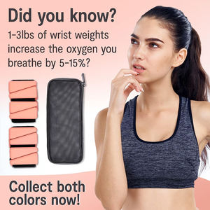 Pesas de Silicona Ajustables de 2Lb para Entrenamiento de Resistencia, Pesas para Tobillos y Muñecas para Mujeres - Product Image 5