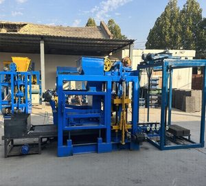 Línea de Producción de Máquinas para Fabricar Bloques Huecos de Alta Eficiencia, Totalmente Automática, Controlada por PLC y Accionada por Motor, para Ladrillos de Cemento - Product Image 5