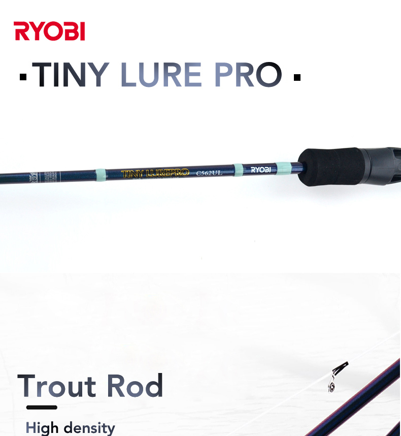 For RYOBI Japan High Carbon Fishing Rod 2 Section 1.82m Tangle