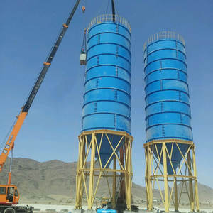 Yeni büyük kapasiteli ce onaylı çiftlik paslanmaz çelik oluklu <span class=keywords><strong>silo</strong></span> - Product Image 2