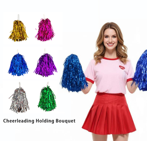 Palla Floreale per Cheerleader, Accessorio per Spettacoli Sportivi e Danzanti, Leggera, Resistente, Pieghevole e Portatile - Product Image 1
