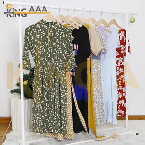 Branded designer clothes Used Clothes Ukay ukay supplier plus size women's used dresses