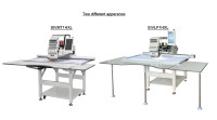 Nouvelle Machine à Broder Numérique Informatisée Siv 1200 tr/min, Plateforme Plate 500*1200mm, 1 Tête 12/15 Aiguilles, Moteur Compact pour Usage Domestique/Comercial