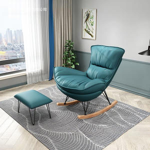 İskandinav tarzı balkon eğlence sandalye sallanan istakoz şekerleme tembel kanepe teknoloji kumaş ev oturma odası şezlong Internet ünlü - Product Image 3