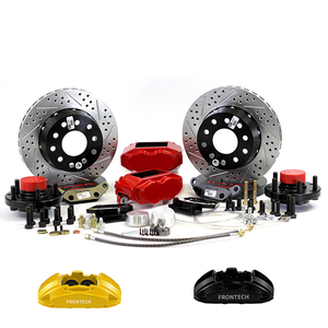 ชุดขายส่ง OEM คาลิปเปอร์เบรกหน้าแบบ <span class=keywords><strong>4</strong></span> พอต 2 ลูกสูบ สำหรับรถแข่ง พร้อมชุดติดตั้ง 18b4806 5018570AA สำหรับ Dodge Ram 3500 4000 <span class=keywords><strong>brembo</strong></span> - Product Image 5