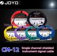 Câble de connexion pour guitare JOYO CM-04/12, câble mono blindé
