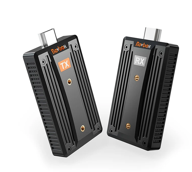 180m Wireless Transmission HDMI Extender Video Transmitter Receiver 1 to 4 Wireless Display Adapter for Camera PC TV Projector