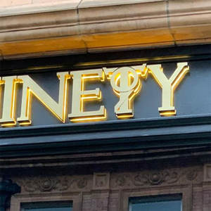 Tùy Chỉnh Thép Không Gỉ Nhỏ Thư Kim Loại 3D Mạ Điện Dấu Hiệu Bảng Chữ Cái Chữ Thủ Công Từ Dấu Hiệu Các Nhà Chế Tạo - Product Image 3