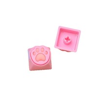Millantech – Nouveaux Keycaps Artisanaux en Silicone Patte de Chat au Design Unique – Keycaps Mignons pour Clavier Mécanique Gaming