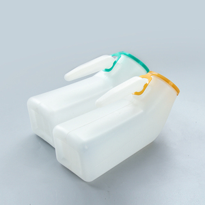 Medizinische Einweg-Urinflasche für Männer mit Plastikdeckel, Auslaufsicher, Medizinische Verbrauchsmaterialien, Urinbehälter, Urinflasche - Product Image 1
