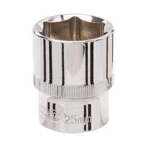 ซ็อกเก็ต silverline 1/2 "ไดรฟ์6pt เมตริก25มม - Product Image 2