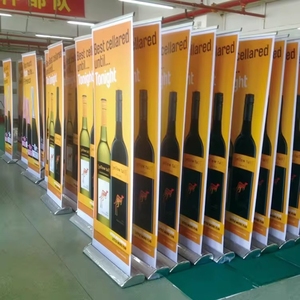 Banner enrollable <span class=keywords><strong>de</strong></span> lujo retráctil personalizado <span class=keywords><strong>de</strong></span> 85x200cm con soportes <span class=keywords><strong>de</strong></span> base <span class=keywords><strong>de</strong></span> lágrima <span class=keywords><strong>de</strong></span> aleación <span class=keywords><strong>de</strong></span> aluminio para exhibición automotriz y <span class=keywords><strong>de</strong></span> <span class=keywords><strong>seguros</strong></span> - Product Image 6