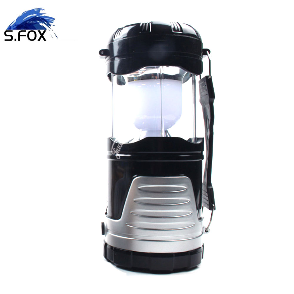 Folding Led Camping Light Latern Solar Led Portable Power Bank Camp Lamp