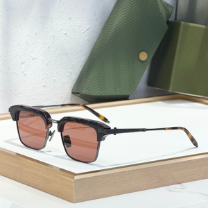 AKO Euclid AKS-526 51-21 Occhiali da Sole <span class=keywords><strong>di</strong></span> Alta Qualità per Uomo e Donna, Design Classico Punk <span class=keywords><strong>di</strong></span> Lusso in Titanio UV400 con Scatola - Product Image 5