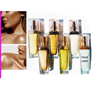 Resaltador facial brillante de 30ML, maquillaje de diamante, Luna rosa, Etiqueta Privada, resaltador líquido para cara y cuerpo - Product Image 2