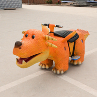 Équipement pour dinosaures Animatronic Voiture pour enfants en voiture sur dinosaures en voiture