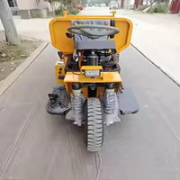 Mini-benne électrique à trois roues de grande capacité de 1,5 tonne dans une machine minière