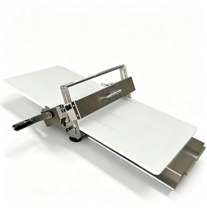 Macchina Manuale per Stendere la Pasta, Laminatrice per Croissant con Spessore Regolabile per Pizza, Croissant, Pasta Sfoglia, Pasta - Product Image 1