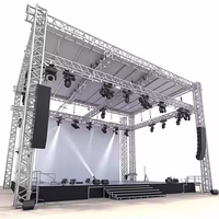 Vente chaude Scène de concert Scène de musique Éclairage Dj Truss Scène extérieure Botte en aluminium d'excellente qualité pour les événements de concert
