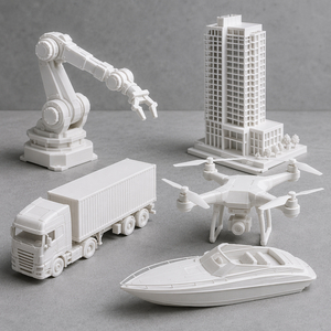 Servicio de Prototipado Rápido de Impresión 3D Personalizado SLA FDM, Moldeo por Inyección de Silicona CNC, Piezas Metálicas y Plásticas Personalizadas - Product Image 1