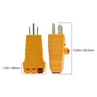 Tester di Sicurezza per Prese WH305, Rilevatore di Corrente a Induzione, Strumento Portatile per Elettricisti