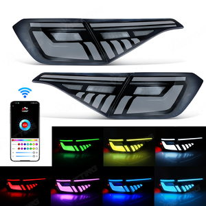 Nhà Máy Trực Tiếp LED Đuôi Ánh Sáng Cho Honda Civic 11 2022 2023 2024 <span class=keywords><strong>2025</strong></span> Sedan RGB Đuôi Đèn Phía Sau Bumper Phanh Ánh Sáng Xếp Đèn - Product Image 2