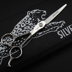 Tijeras de Peluquería Profesionales de 6.0 Pulgadas, Material 9cr13, Junta Plateada, Diseño Moderno, Herramienta para Cortar Cabello HS0997 - Product Image 2