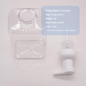 Bouteille de gel douche en plastique PET de haute qualité 300ml/500ml, fabricant, vente en gros, OEM & ODM personnalisés, marque privée pour savon liquide - Product Image 4