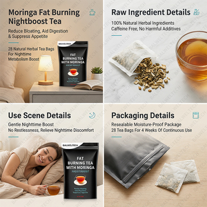 Té Herbal Natural Puro para Quemar Grasa con Moringa para la Digestión y Control del Apetito para Mujeres y Hombres (Venta al Por Mayor) - Product Image 5