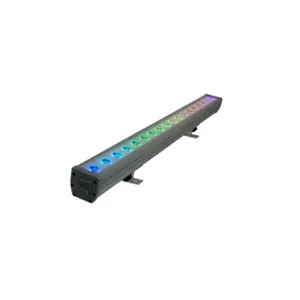 Fornecedor de fábrica iluminação de palco 18*10W ip65 led luz de lavadora de parede RGBW 4 em 1 lavadora de parede iluminação led