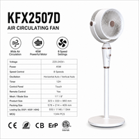 Nouvel Arrivage 2026 – Ventilateur sur Pied Ultra Silencieux et Robuste avec Ioniseur pour la Cuisine