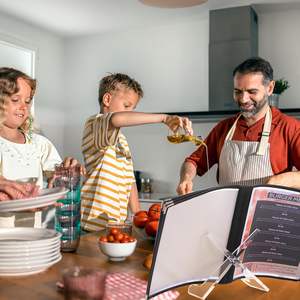 <span class=keywords><strong>Support</strong></span> <span class=keywords><strong>de</strong></span> <span class=keywords><strong>livre</strong></span> <span class=keywords><strong>de</strong></span> <span class=keywords><strong>cuisine</strong></span> en acrylique, porte-recettes, présentoir multifonctionnel, décoration <span class=keywords><strong>de</strong></span> comptoir <span class=keywords><strong>de</strong></span> <span class=keywords><strong>cuisine</strong></span>, 6,5 x 8,5 pouces (transparent) - Product Image 6